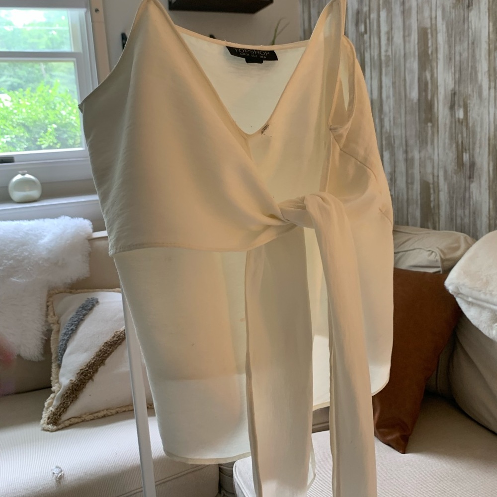 Top shop white top.
